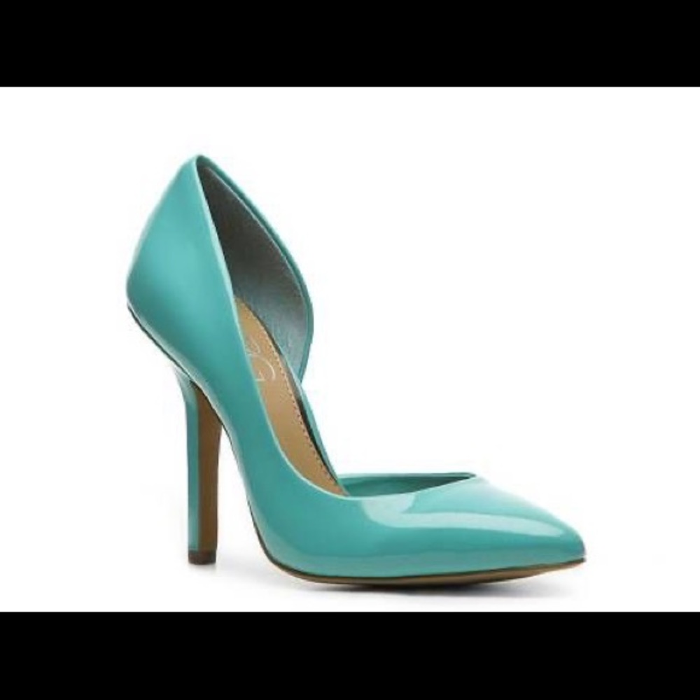 BCBG Paris Jade Mint heels